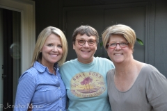 Me with my cousins, Mary and Murray.