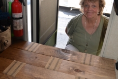 It's a collapsable stairwell cover.