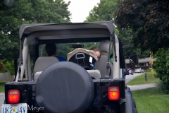 Kendra drove on the way home.