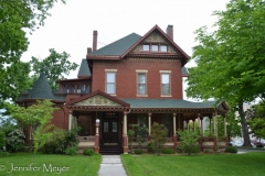 It was across the street from this house, where my grandmother's friend lived.
