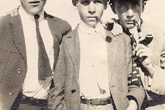 My grandfather in the middle.