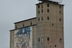 What is left of the old Meyer Milling Company.