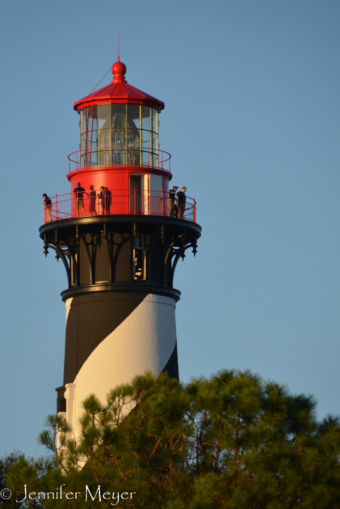 St. Augustine's lighthouse is beautiful!