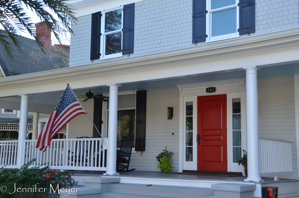 Some of the houses are beautifully rennovated.