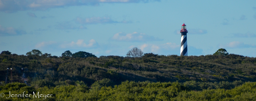 View of the lighthouse.