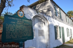 The oldest standing house was build in 1702.