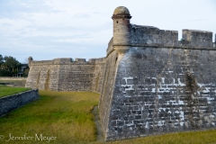 We walked by Castillo de San Marcos.