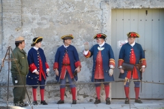 Volunteers in Spanish uniform.