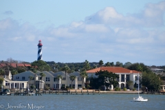 View across the water.