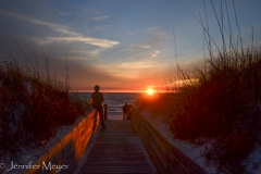 Got there just in time.