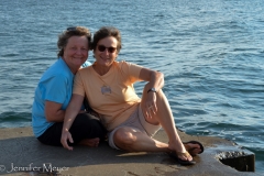 Adri took this photo of us.