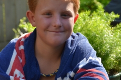 Adri's older son, Dylan.