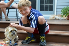 Adri's younger son, Evan.