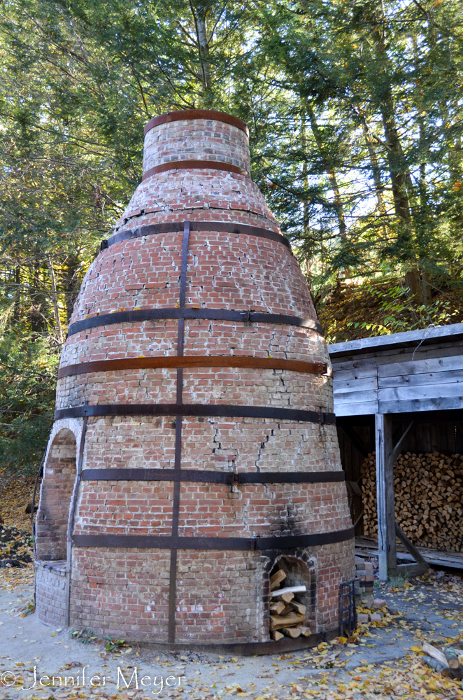 The potter's kiln.