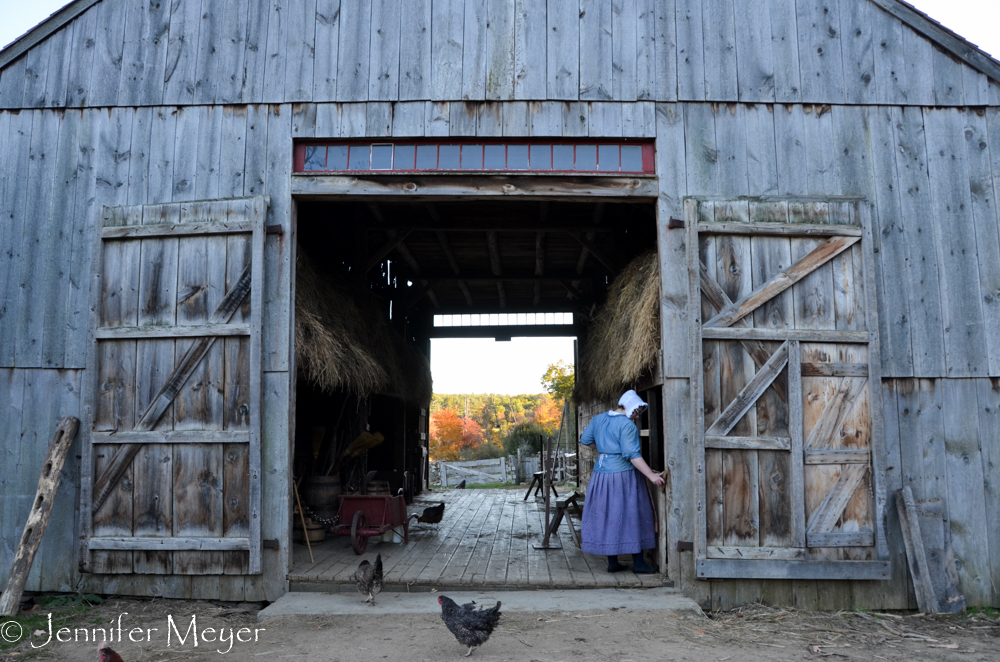 There was a farm, too.