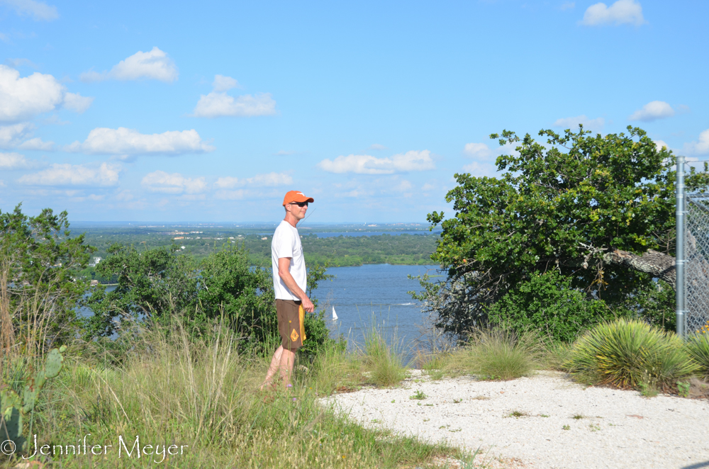 Checking out a viewpoint.