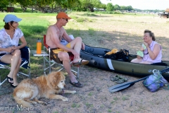 On Sunday afternoon, the sun came out and we went to Sandy Beach park.