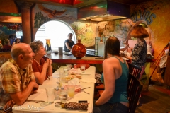 We had the best table for getting tortillas.