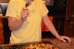 A pizza-cutting challenge.