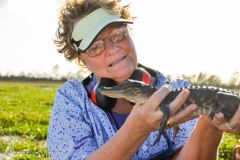 His scales were silky soft.