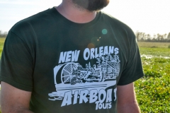 Brian told us many stories about growing up in the bayou.