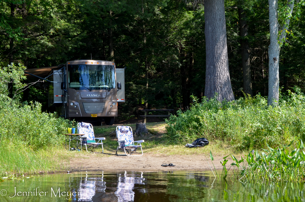 Our homestead for the day.