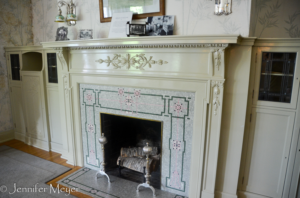 This room was originally the middle daughter Helen's room.