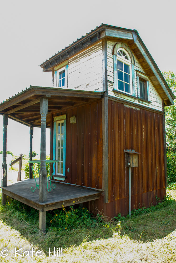 this one is really small, with a fold up ladder that gives more floor space upstairs when closed