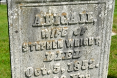 The wives are only noted by first name.