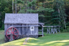 A watermill by the store.