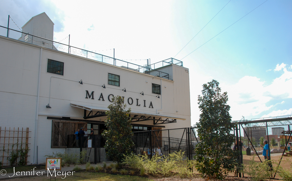 The store is not in the silos, but in this warehouse.