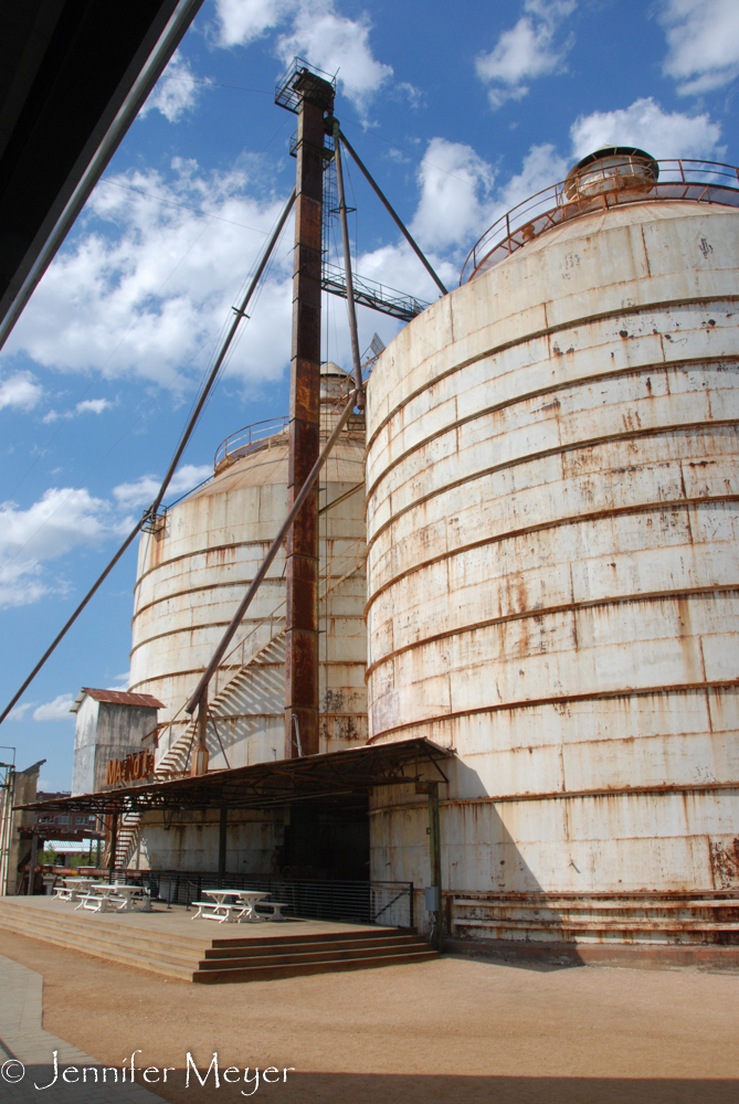 I'm not sure what they'll do with the silos.