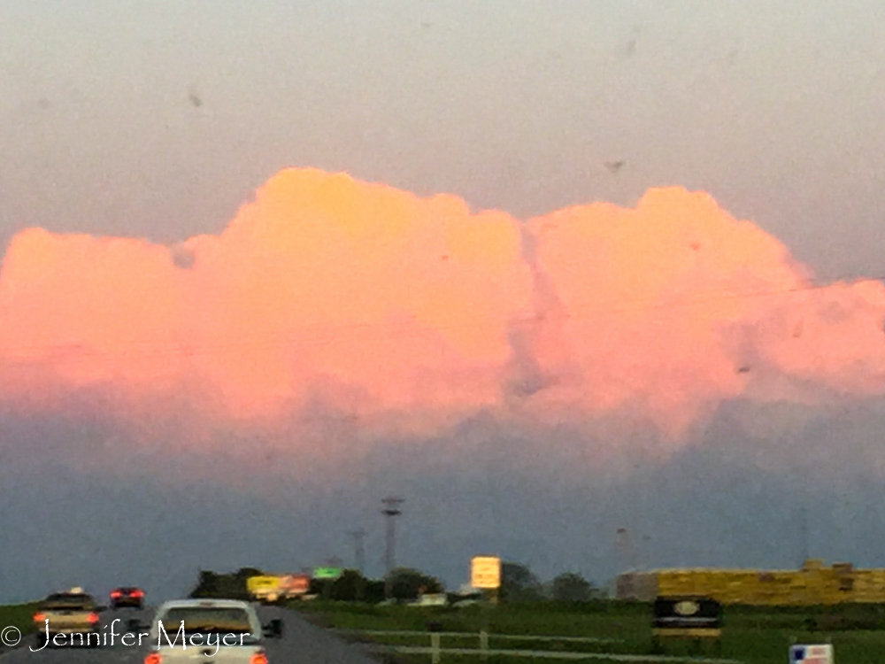 These beautiful clouds caused $20 million in damage.