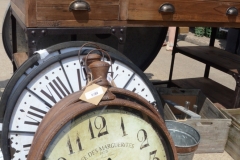 Large clocks and more.