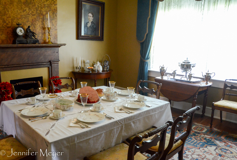 The Napiers lived there with three of their children until they died.