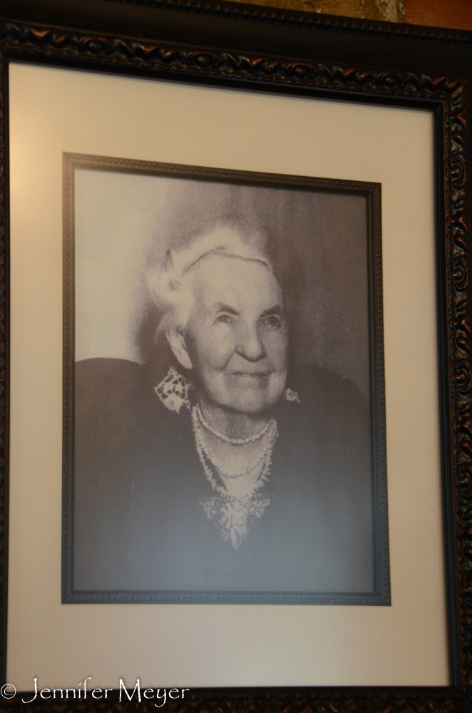 Mary lived in the house till she died in her 90s.