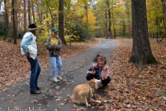 Right off we met the camp host and Andrea.