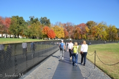 I never conceptualized how long that wall of names was.