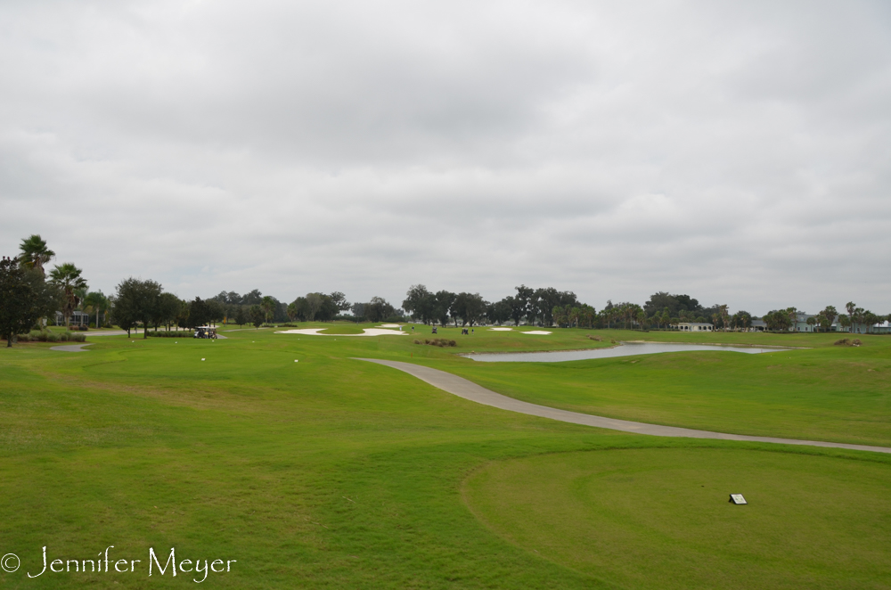 Lots and lots of golf courses.