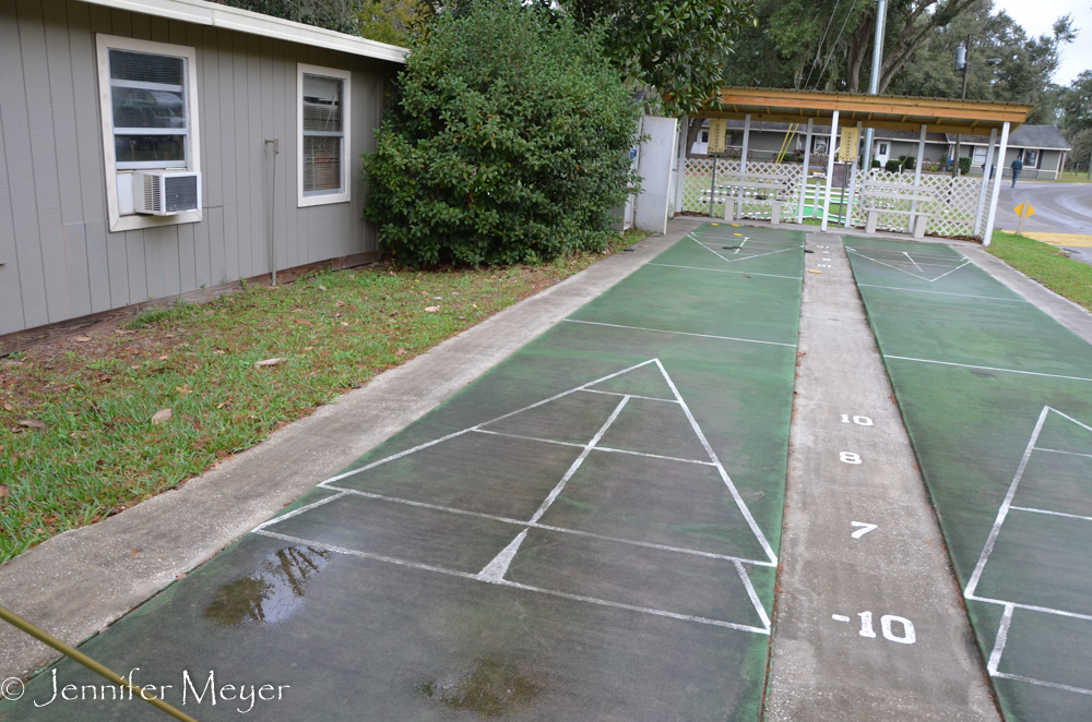 And some shuffleboard.