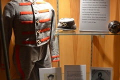 The confederate uniforms were gray.