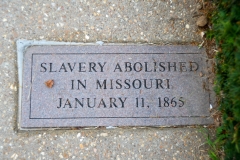 It was four and half years later before slavery was finally abolished in Missouri.
