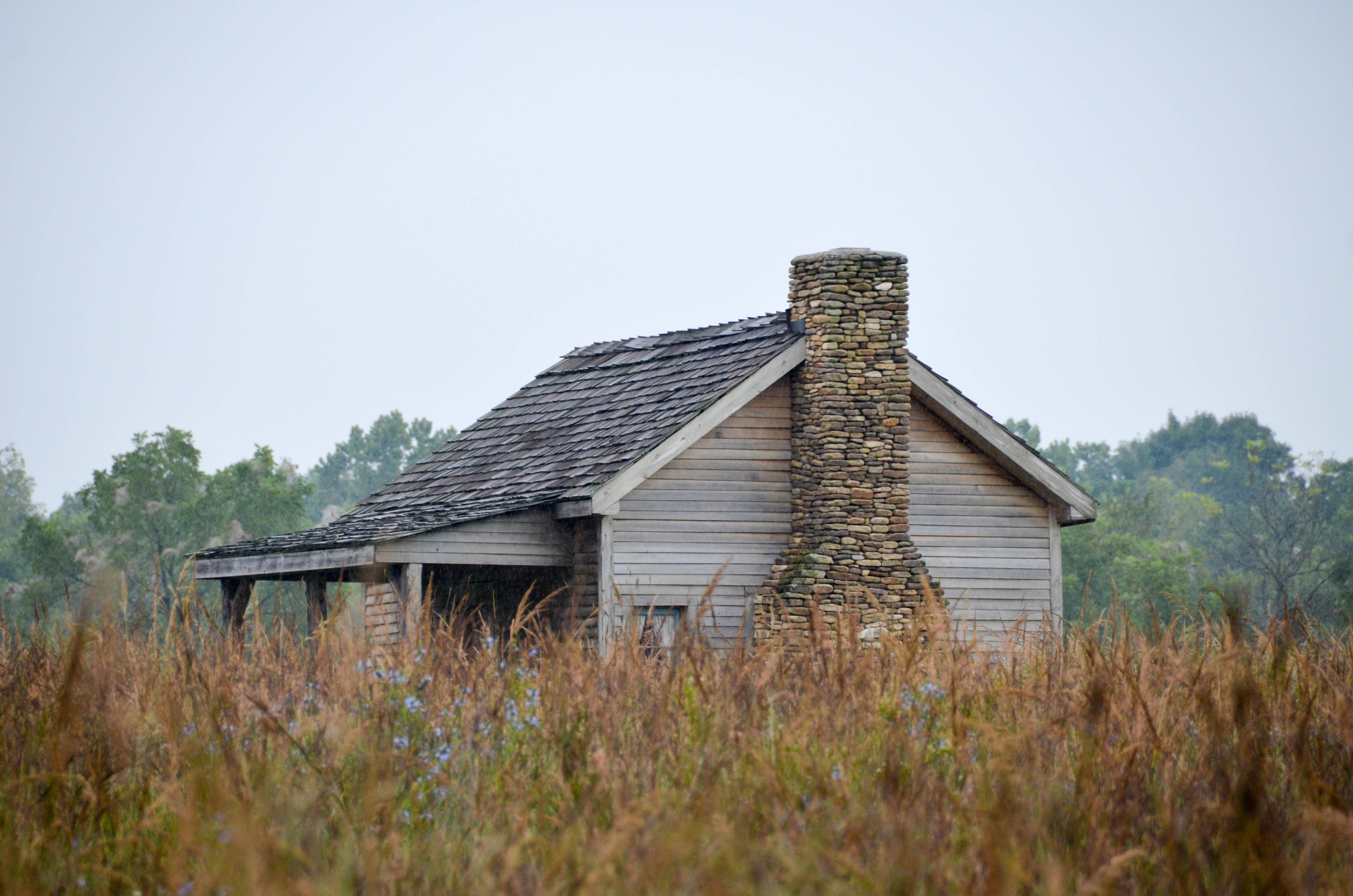 On August 6th, Confderate General Price took over this farm home as his headquarters.