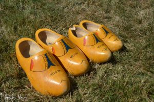 And Tobi and Jesse's wooden shoes from Holland.