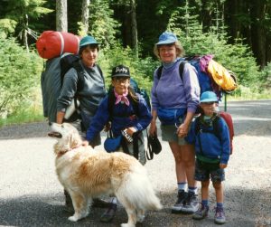 Our first family backpacking trip.