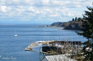 View of the bay from Langley.