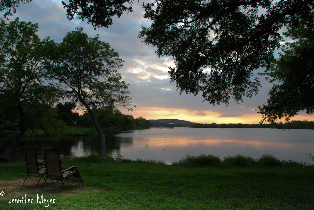 Return to Inks Lake One Year on the Road