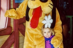 We took Aly to Disneyland when she was five.