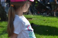 Maddie watched it all with enthusiasm.