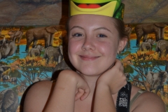 We had lunch at the Rain Forest Cafe.